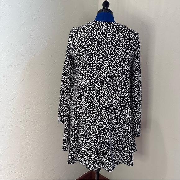 Show Me Your MuMu Black and White Animal Print Dress - Picture 3 of 8